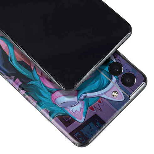 Anime Catgirl Gamer Nerd by Ivy Dolamore Galaxy S21 Plus 5G Skin